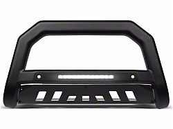Armordillo AR-T Series Bull Bar with LED Light Bar; Matte Black (22-25 Frontier)