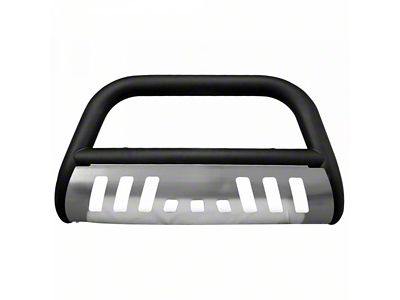 Armordillo Classic Bull Bar with Aluminum Skid Plate; Matte Black (05-07 Jeep Grand Cherokee WK)