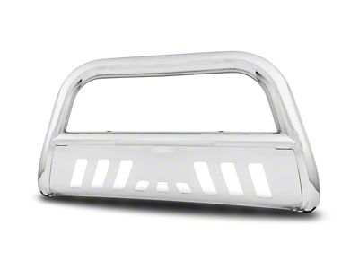 Armordillo Classic Bull Bar; Polished (10-18 Jeep Wrangler JK)