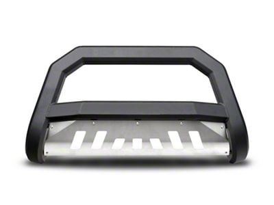 Armordillo AR Series Bull Bar with Aluminum Skid Plate; Matte Black (05-15 Tacoma)