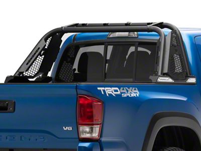 Armordillo CR-M Chase Rack; Matte Black (05-23 Tacoma)