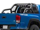CR1 Chase Rack with LED Shroud; Matte Black (05-23 Tacoma)