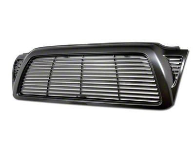 Armordillo Horizontal Upper Replacement Grille; Matte Black (05-11 Tacoma)