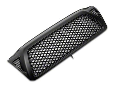 Armordillo Mesh Upper Replacement Grille; Matte Black (05-11 Tacoma)