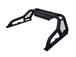CR1 Chase Rack with 3rd Brake Light; Matte Black (04-24 Titan)