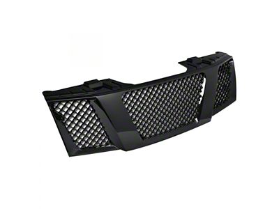 Armordillo Mesh Upper Replacement Grille; Black (04-07 Titan)