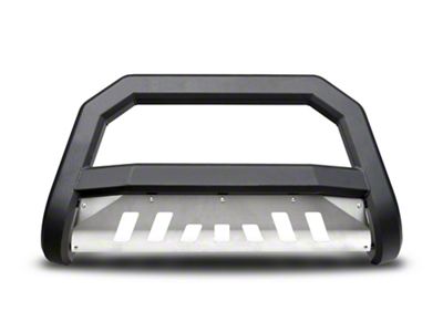 Armordillo AR Series Bull Bar with Aluminum Skid Plate; Matte Black (07-21 Tundra)