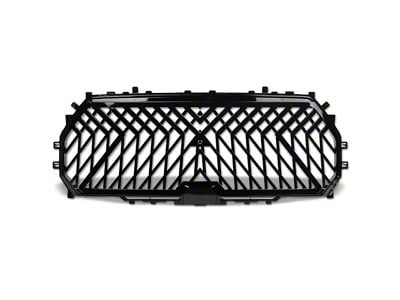 Armordillo LEX Style Mesh Upper Replacement Grille with LED DRL; Black (22-25 Tundra)