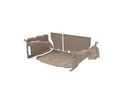 Armorlite Cargo Mat, Wheelhouse and Seatback Cover Set; Desert Khaki (07-10 Jeep Wrangler JK 4-Door)