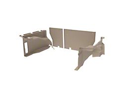 Armorlite Cargo Wheelhouse and Seatback Cover Upgrade; Desert Khaki (07-10 Jeep Wrangler JK 4-Door)