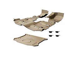 Armorlite Complete Replacement Front, Rear and Cargo Floor Kit; Desert Khaki (07-18 Jeep Wrangler JK 4-Door)