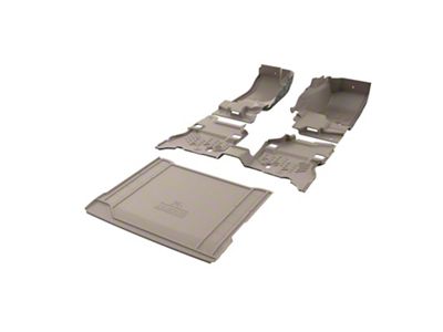 Armorlite Complete Replacement Front, Rear and Cargo Floor Kit; Desert Khaki (21-26 Jeep Wrangler JL 4xe)
