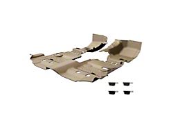 Armorlite Complete Replacement Front and Rear Floor Kit; Desert Khaki (07-18 Jeep Wrangler JK 4-Door)