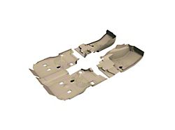 Armorlite Complete Replacement Front and Rear Floor Kit; Desert Khaki (18-23 Jeep Wrangler JL 4-Door, Excluding 4xe)
