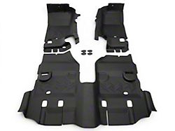 Armorlite Complete Replacement Front and Rear Floor Kit; Mesa Smoke (07-18 Jeep Wrangler JK 4-Door)