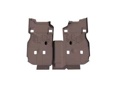 Armorlite Complete Replacement Rear Floor Kit; Desert Khaki (18-23 Jeep Wrangler JL 4-Door, Excluding 4xe)