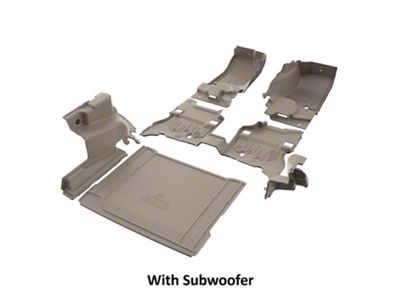 Armorlite Full Vehicle Floor Kit; Desert Khaki (21-23 Jeep Wrangler JL 4xe)