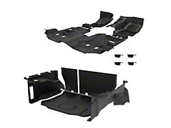 Armorlite Full Vehicle Floor Kit; Mesa Smoke (07-10 Jeep Wrangler JK 4-Door)