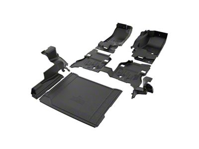 Armorlite Full Vehicle Floor Kit; Mesa Smoke (24-26 Jeep Wrangler JL 4xe)