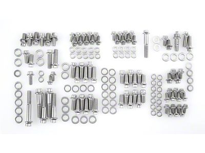 ARP Gen III HEMI Chrysler Engine and Accessory Bolt Kit; Stainless Steel Hex (05-21 5.7L HEMI, 6.1L HEMI Jeep Grand Cherokee WK)