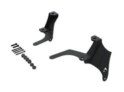 Artec Industries A-Pillar Dual Light Mount; Black (20-25 Jeep Gladiator JT)