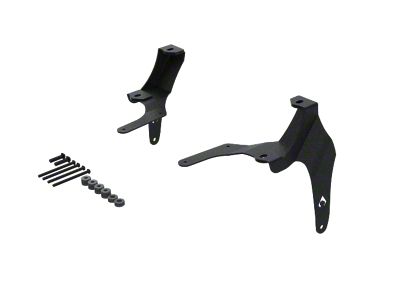 Artec Industries A-Pillar Dual Light Mount; Black (20-25 Jeep Gladiator JT Mojave)
