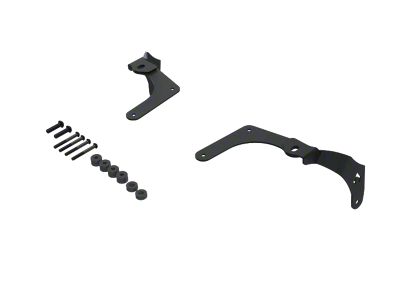 Artec Industries A-Pillar Single Light Mount; Black (20-25 Jeep Gladiator JT)