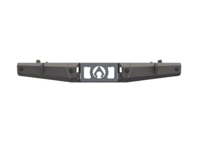 Artec Industries Bantam Series Steel High Clearance Rear Bumper Center Section Skid; Black (20-25 Jeep Gladiator JT)