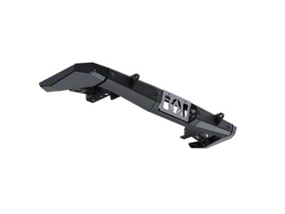 Artec Industries Bantam Series Steel High Clearance Rear Bumper with No-Cut Corner End Skids; Bare Steel (20-25 Jeep Gladiator JT)