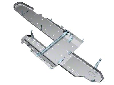 Artec Industries Full Bellypan with Oil Door; Aluminum (20-25 3.0L EcoDiesel Jeep Gladiator JT)