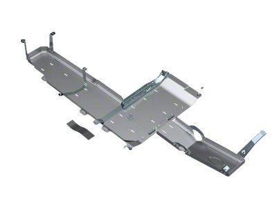 Artec Industries Full Bellypan with Oil Door; Aluminum (20-25 3.6L Jeep Gladiator JT)