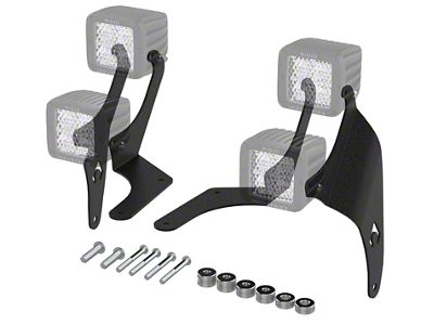 Artec Industries A-Pillar Dual LED Cube Light Mounts (21-25 Jeep Wrangler JL Rubicon 392)