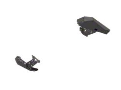 Artec Industries Bantam Series Steel High Clearance Rear Bumper Corner Skids; Black (07-26 Jeep Wrangler JK & JL)