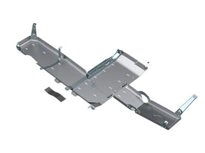 Artec Industries Full Bellypan with Oil Door; Aluminum (21-25 3.6L Jeep Wrangler JL 4-Door)