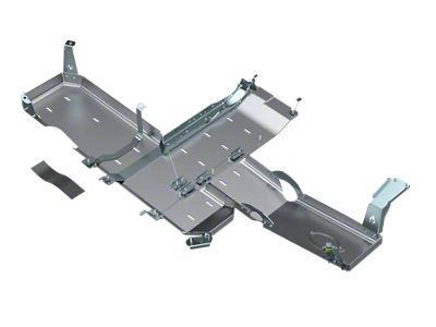 Artec Industries Full Bellypan with Oil Door; Aluminum (18-20 3.6L Jeep Wrangler JL 2-Door)