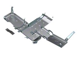 Artec Industries Full Bellypan with Oil Door; Aluminum (21-25 3.6L Jeep Wrangler JL 2-Door)