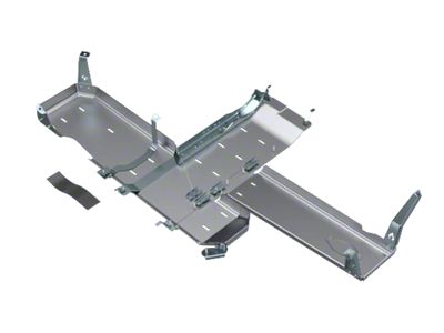 Artec Industries Full Bellypan with Oil Door; Aluminum (18-25 2.0L Jeep Wrangler JL 2-Door)
