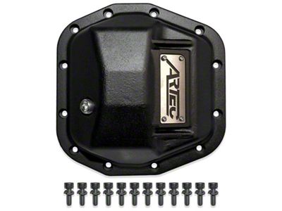 Artec Industries Hardcore Dana 44/M210 Front Differential Cover; Black (18-25 Jeep Wrangler JL Rubicon)