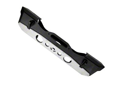 Artec Industries Nighthawk Front Bumper with Aluminum Skid Plate; Raw (07-25 Jeep Wrangler JK & JL)