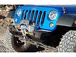 Artec Industries NightHawk Front Bumper; Bare Steel (07-18 Jeep Wrangler JK)