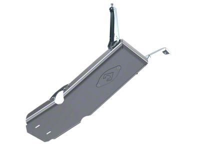 Artec Industries Oil Pan Skid Plate with Oil Door; Aluminum (21-25 3.6L Jeep Wrangler JL)