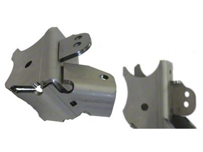 Artec Industries Rear Upper Control Arm Brackets with Skid Plates for Aftermarket or 1-Ton Axle Swap (07-18 Jeep Wrangler JK)