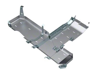 Artec Industries Transfer Case and Fuel Tank Skid Plate; Aluminum (18-25 2.0L or 3.6L Jeep Wrangler JL 2-Door)