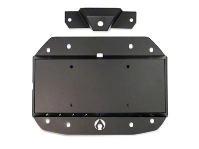 Artec Industries V2 Aluminum Spare Tire Delete Kit; Black (18-25 Jeep Wrangler JL)