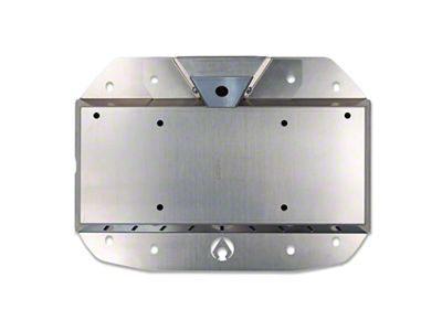 Artec Industries V2 Aluminum Spare Tire Delete Kit; Raw (18-25 Jeep Wrangler JL)