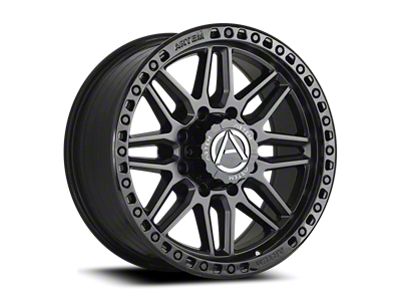 Artem GRIMLOCK Matte Black Face with Gloss Black Lip 6-Lug Wheel; 20x10; -19mm Offset (03-09 4Runner)