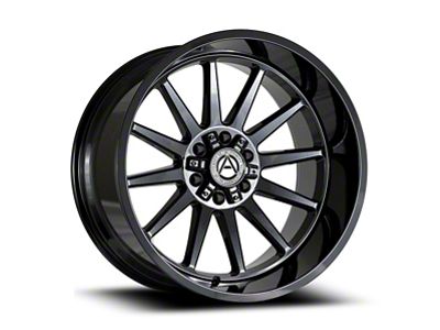 Artem SENECA Gloss Black 6-Lug Wheel; 22x12; -44mm Offset (03-09 4Runner)