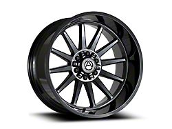 Artem SENECA Gloss Black 6-Lug Wheel; 20x9; -12mm Offset (04-15 Titan)