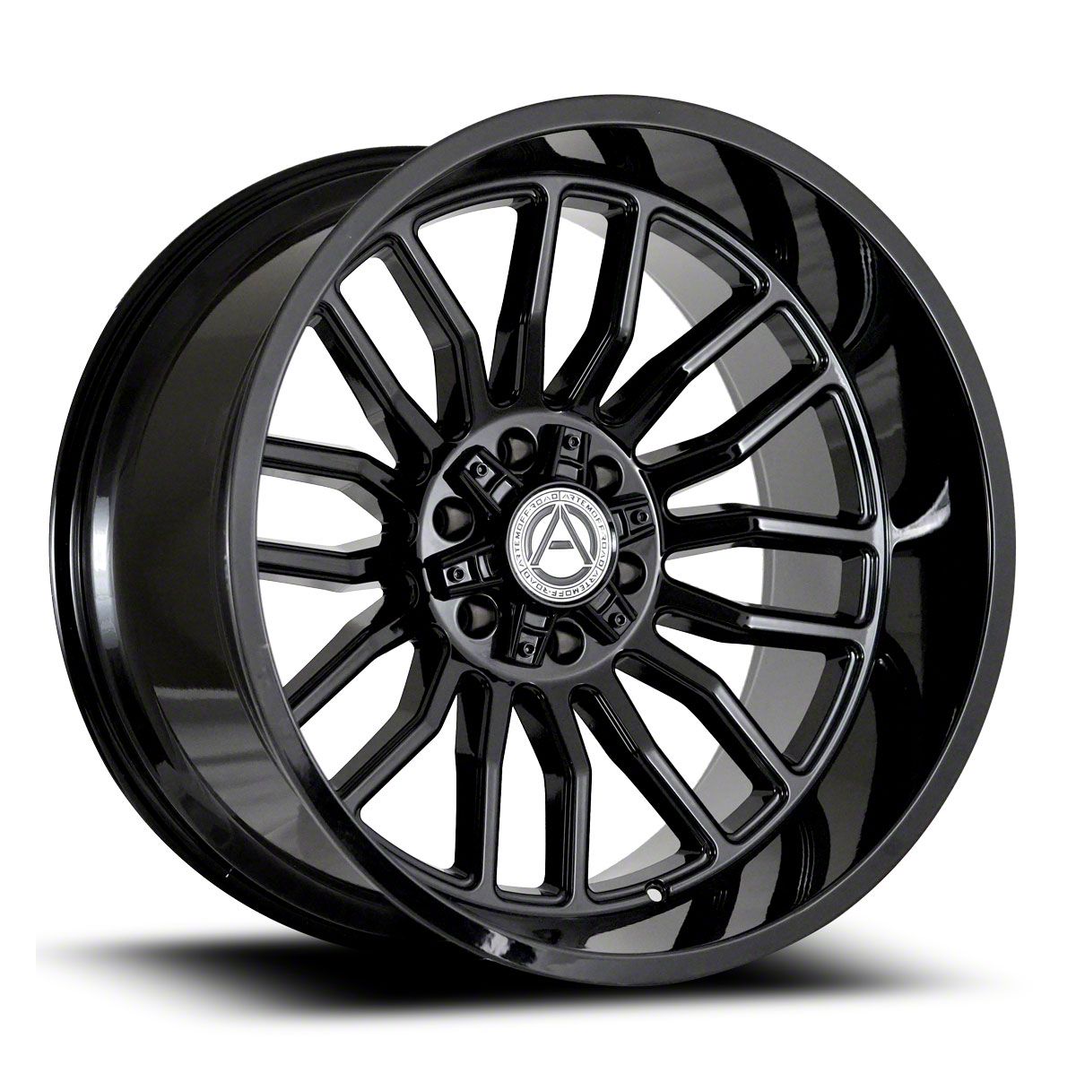 Artem Jeep Wrangler DIV Gloss Black Wheel; 20x10; -19mm Offset A204