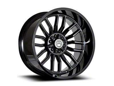 Artem DIV Gloss Black Wheel; 20x10; -19mm Offset (07-18 Jeep Wrangler JK)